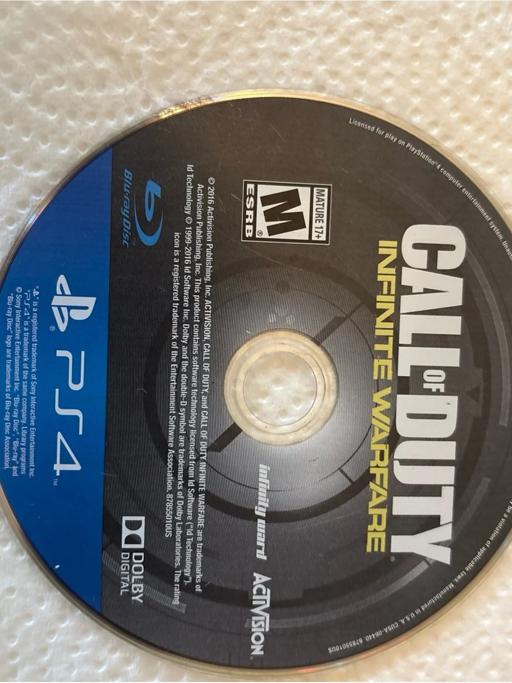 PlayStation 4 Call of Duty: Infinite Warfare and Madden 16